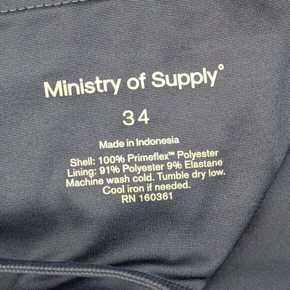 Ministry of Supply Kinetic Joggers in Navy Blue 34 - Picture 8 of 12